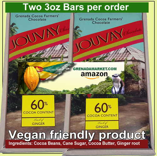 60% Chocolate Bar (Touch of Ginger)